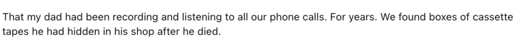 Reddit comment